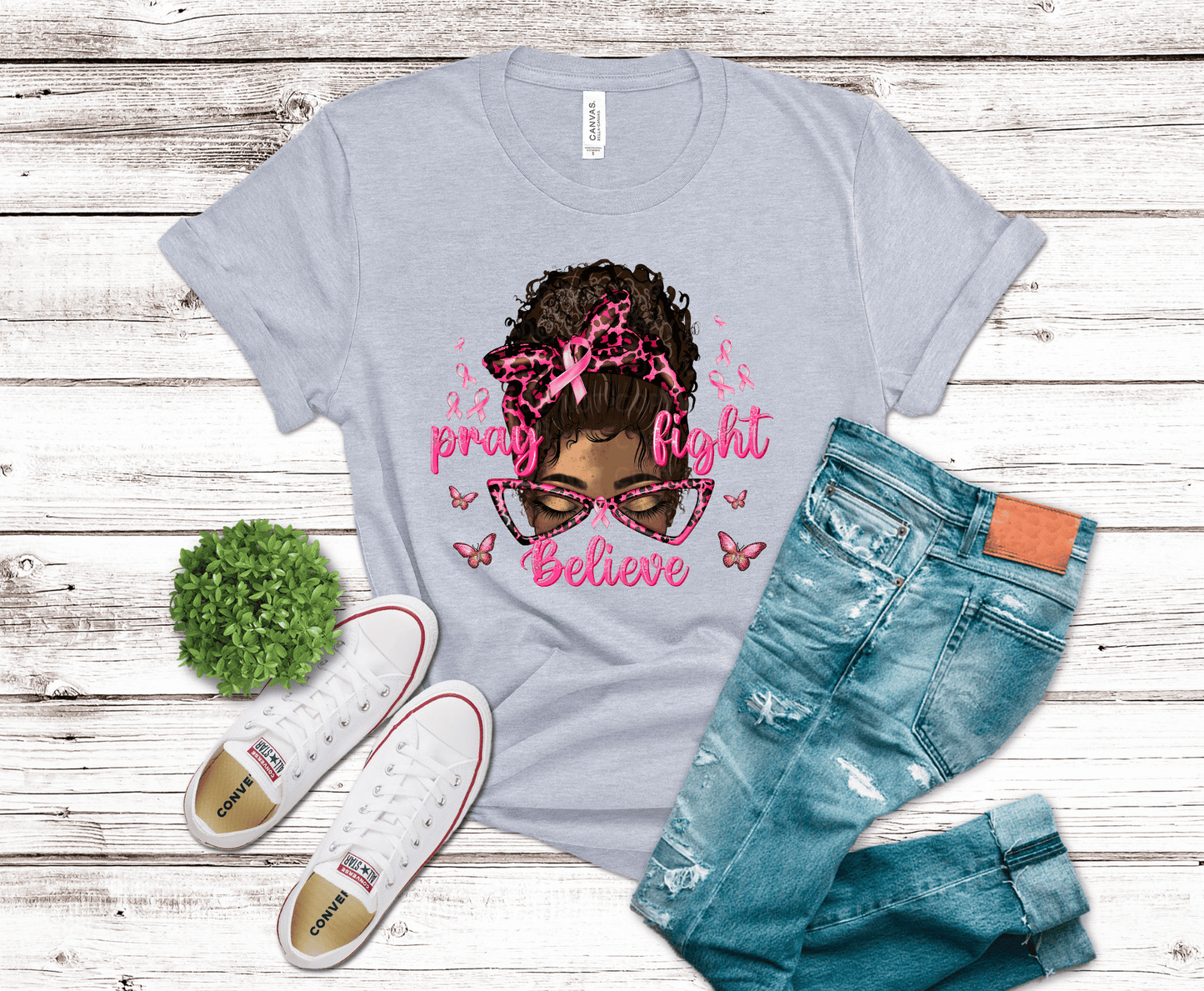 Pray Fight Believe | DTF - Griffin Expressions