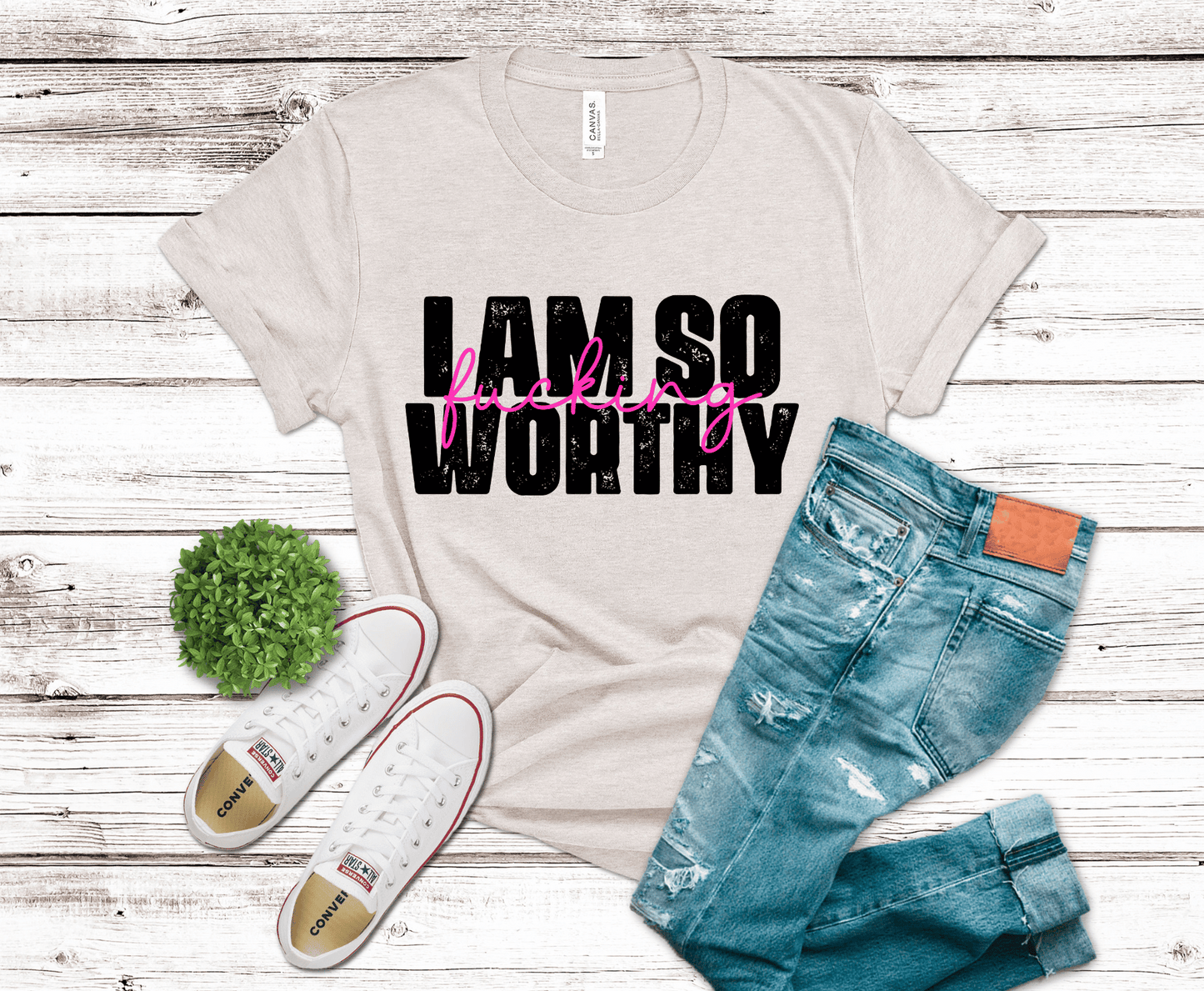 I Am So Fucking Worthy | DTF - Griffin Expressions