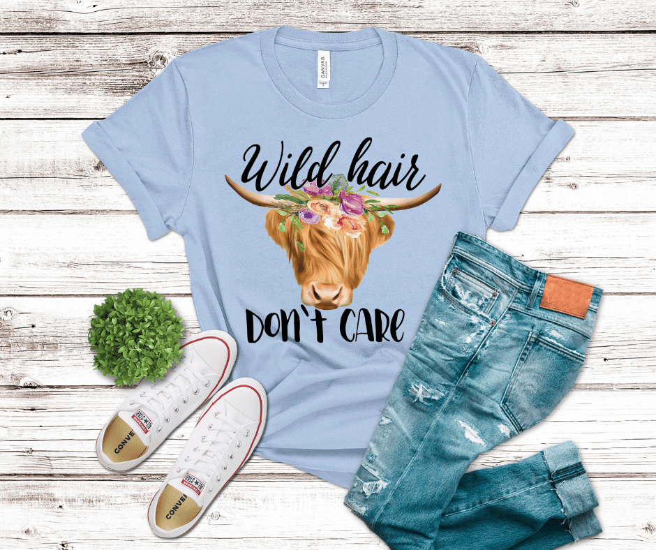 Wild Hair Don't Care | DTF - Griffin Expressions