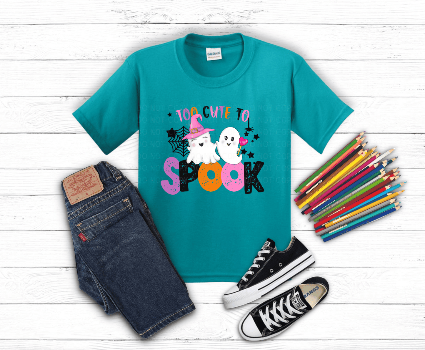 Too Cute To Spook | DTF - Griffin Expressions