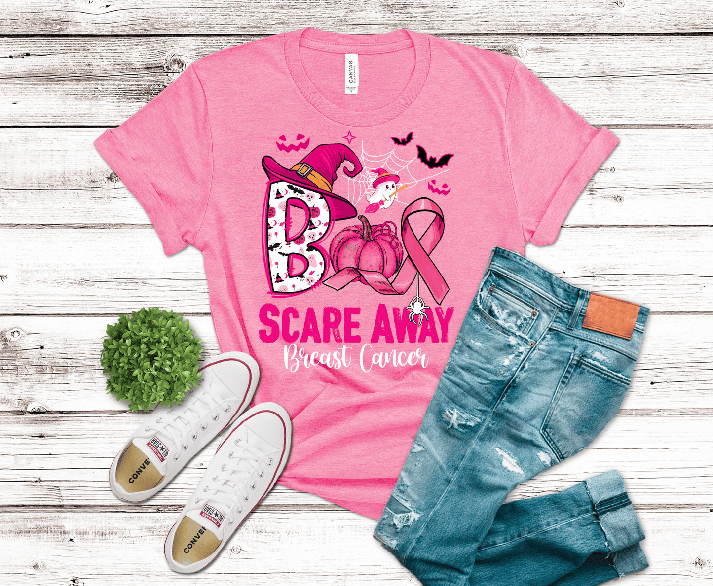 Boo Away Breast Cancer | DTF - Griffin Expressions