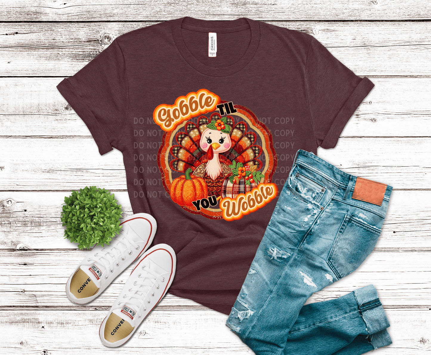 Gobble Till Ya Wobble | DTF - Griffin Expressions