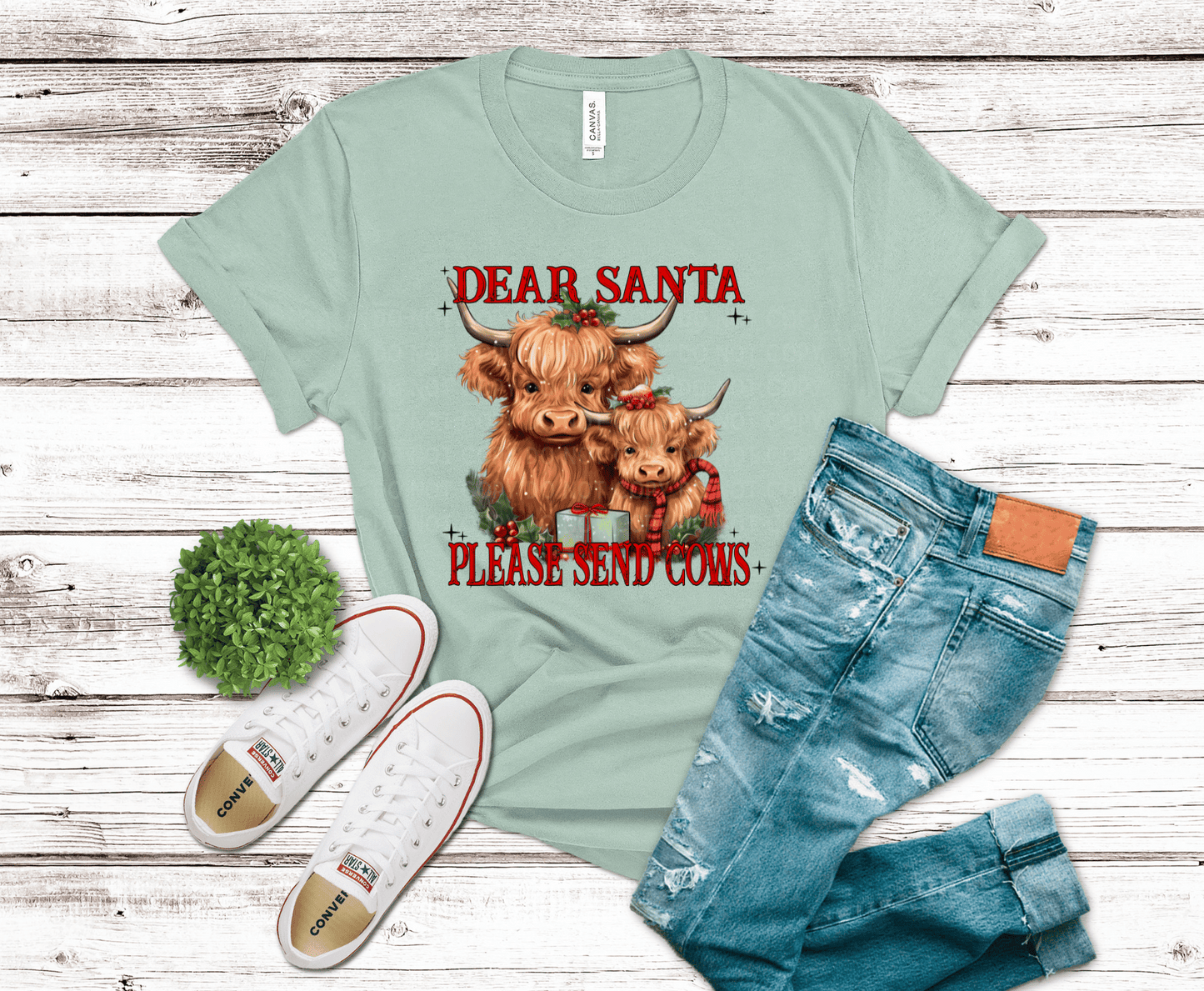 Santa Send Cows | DTF - Griffin Expressions