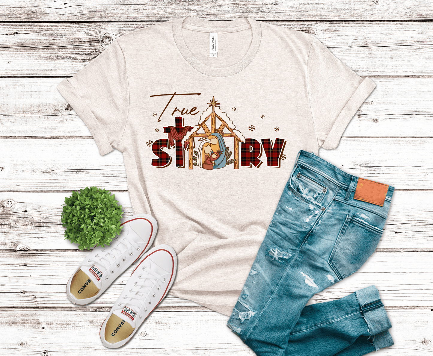 Christian Christmas | Premade DTF Transfer Gang Sheet For Graphic Tees - Griffin Expressions