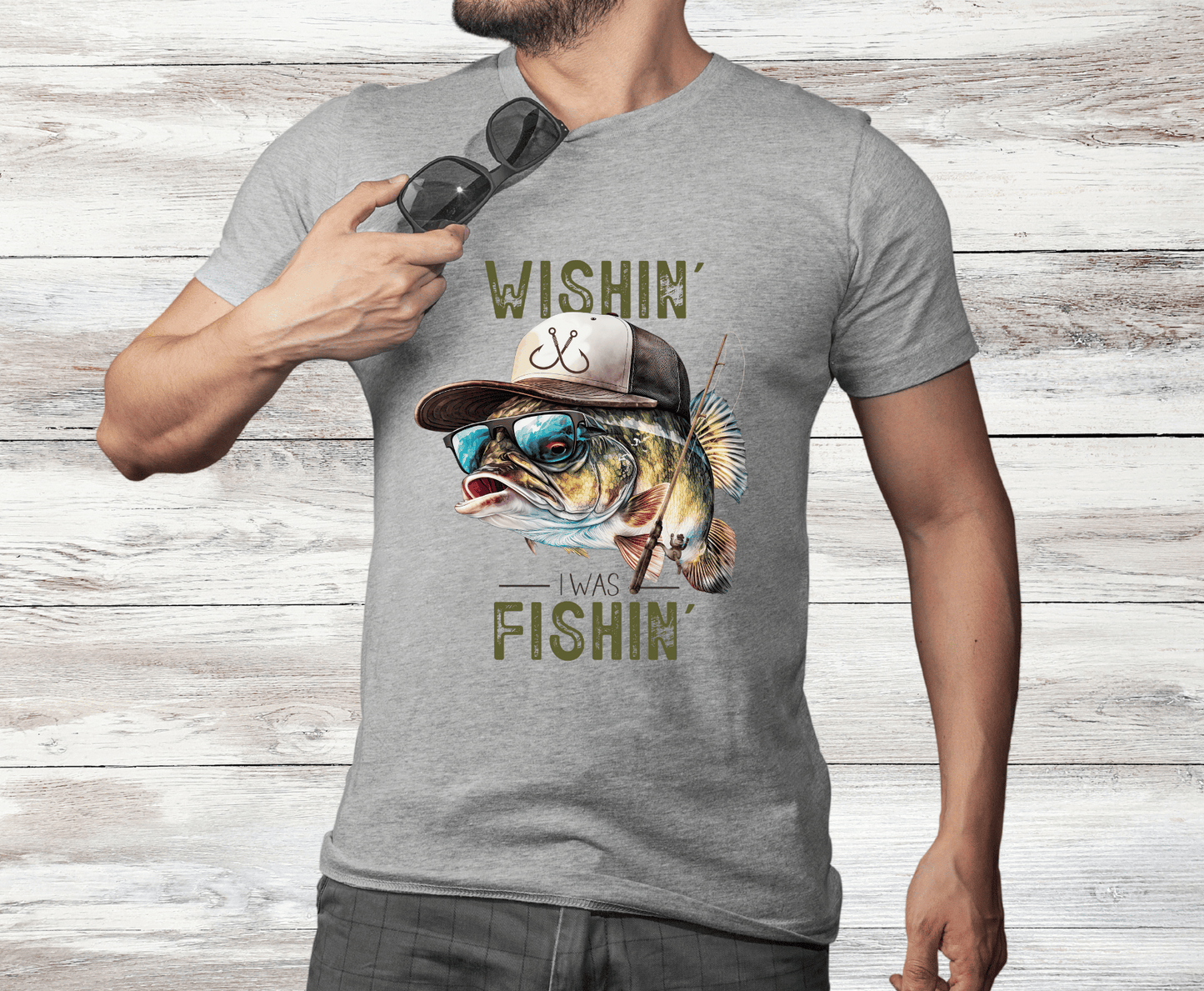 Hunt & Fish | Premade DTF Transfer Gang Sheet For Graphic Tees - Griffin Expressions