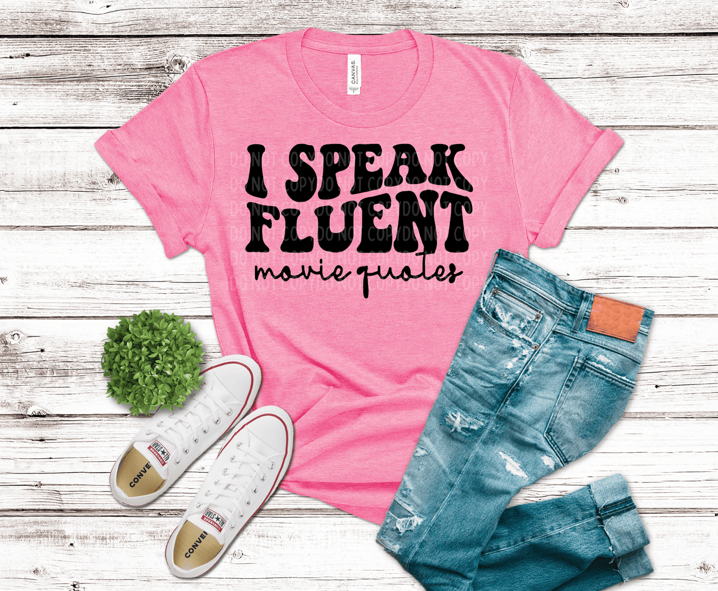 I Speak Fluent Movie Quotes Wavy | DTF - Griffin Expressions