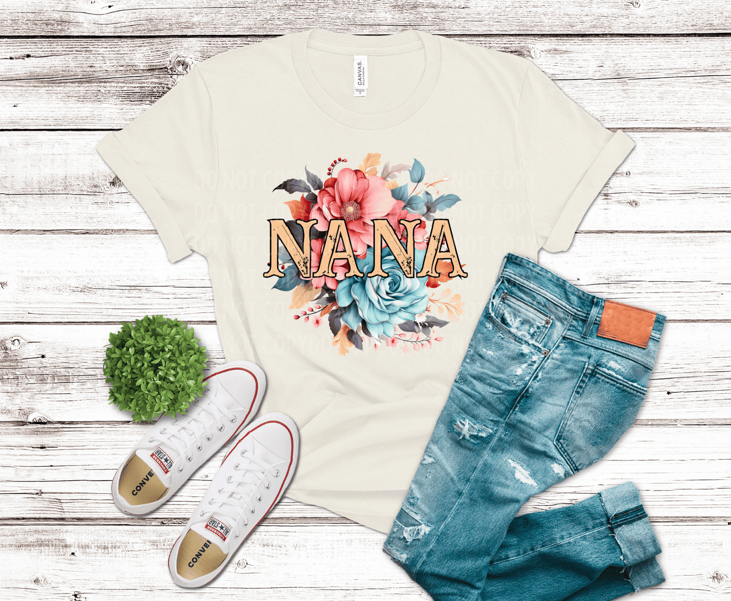 Nana Flowers | DTF - Griffin Expressions