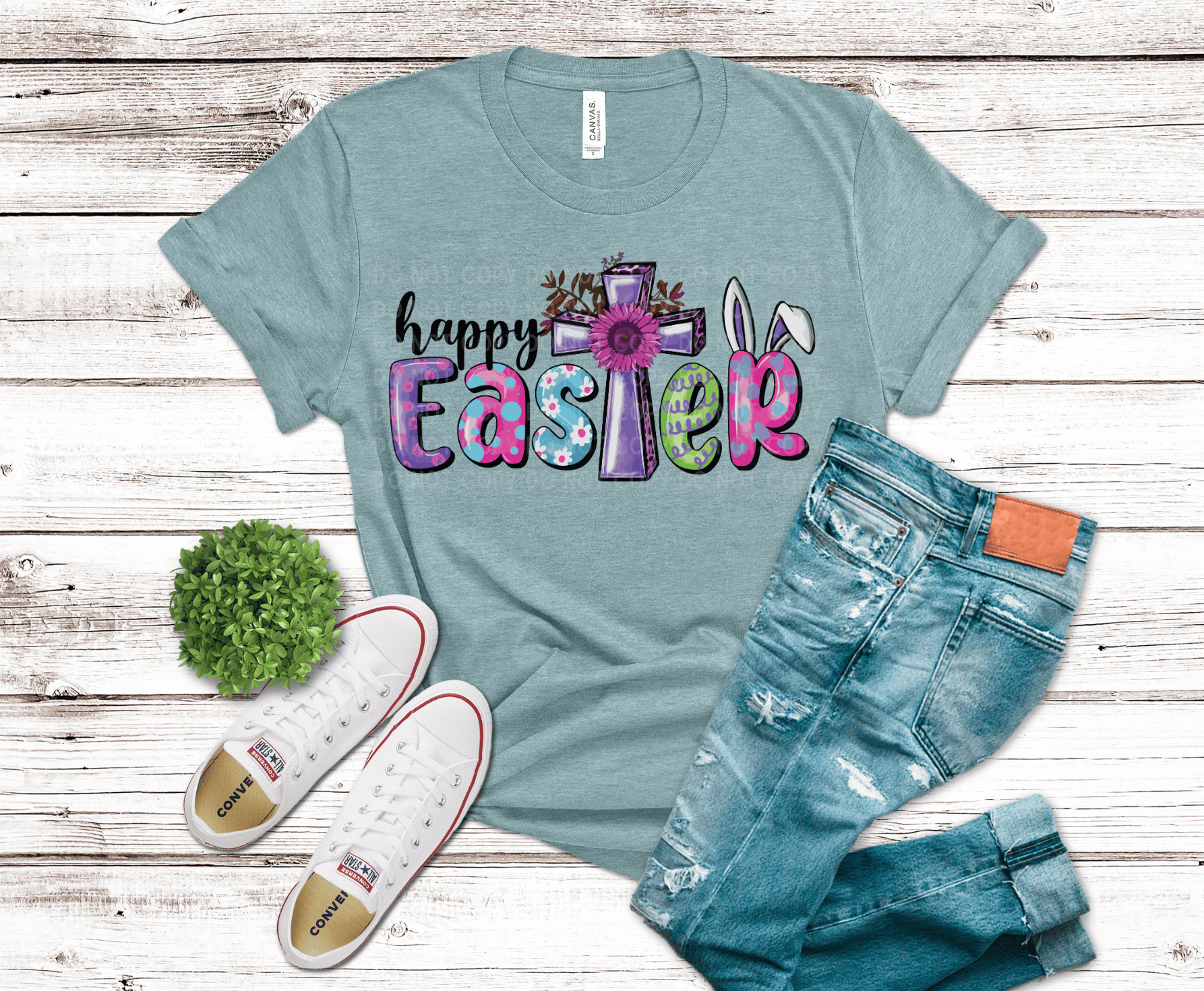 Easter Cross | DTF - Griffin Expressions