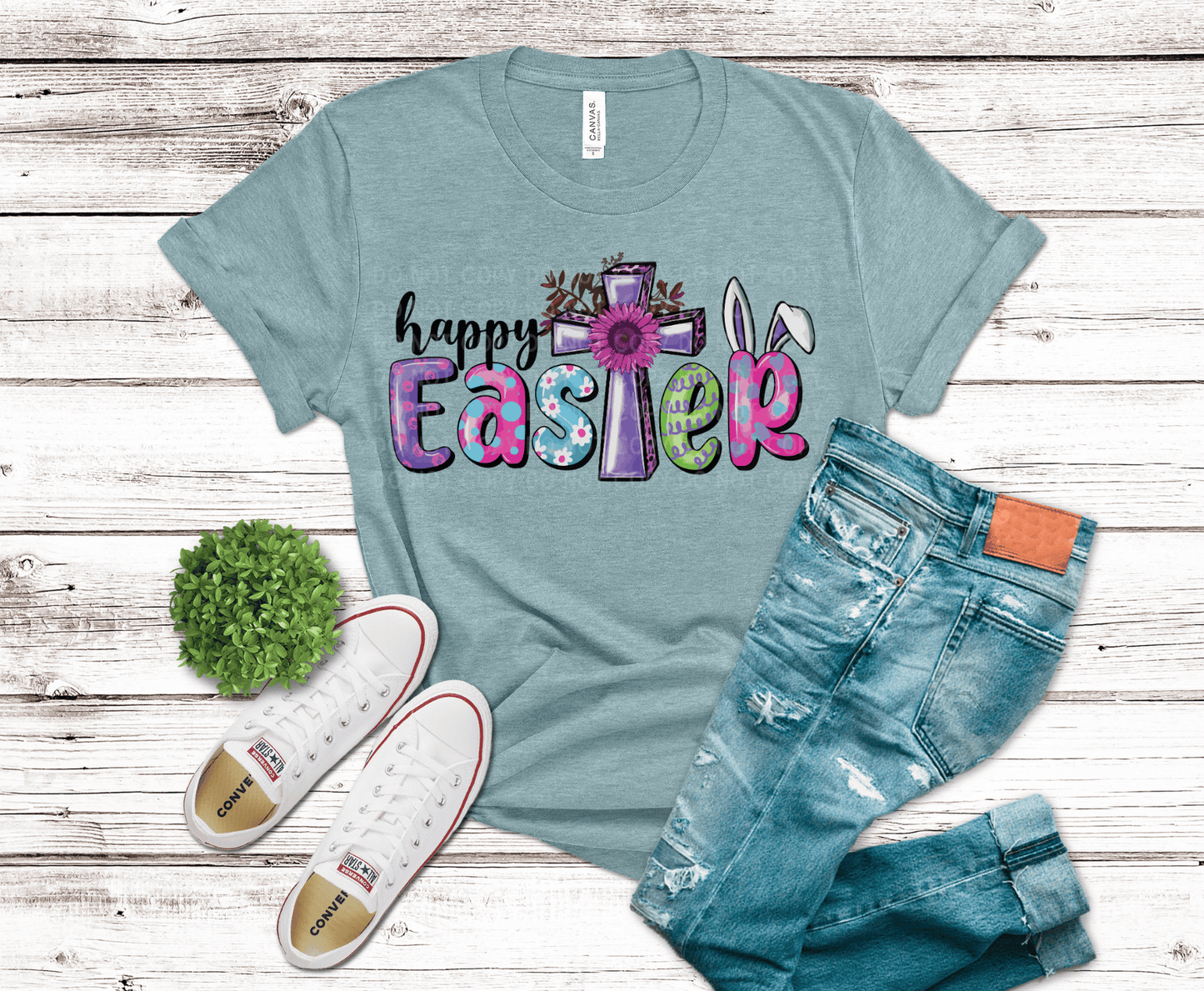 Premade DTF Transfer Gang Sheet For Graphic Tees| Easter - Griffin Expressions