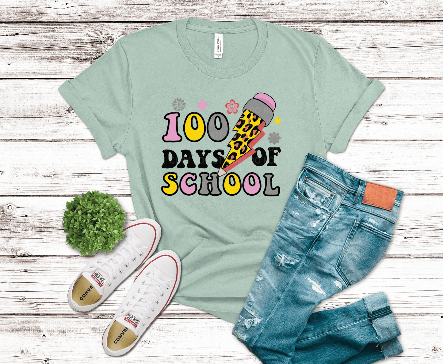 100 Days Girly | DTF - Griffin Expressions