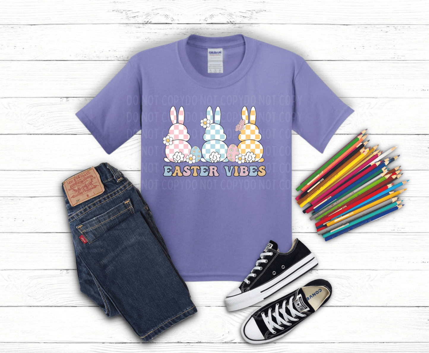 Easter Vibes Bunny | DTF - Griffin Expressions