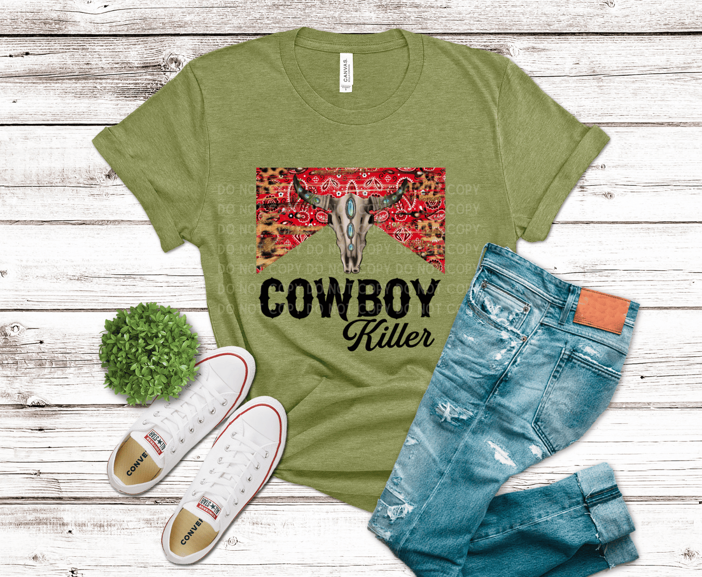 Premade DTF Transfer Gang Sheet For Graphic Tees | Girly Western