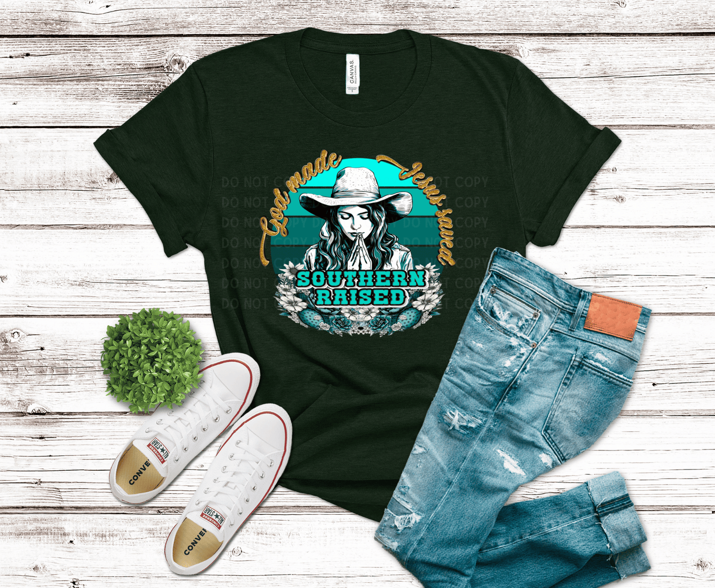 Premade DTF Transfer Gang Sheet For Graphic Tees | Girly Western