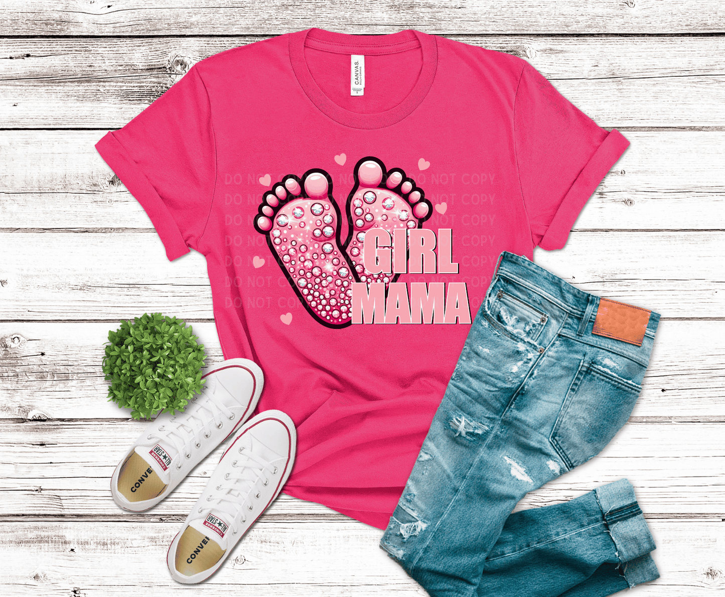 Glitter Girl Mom | DTF - Griffin Expressions