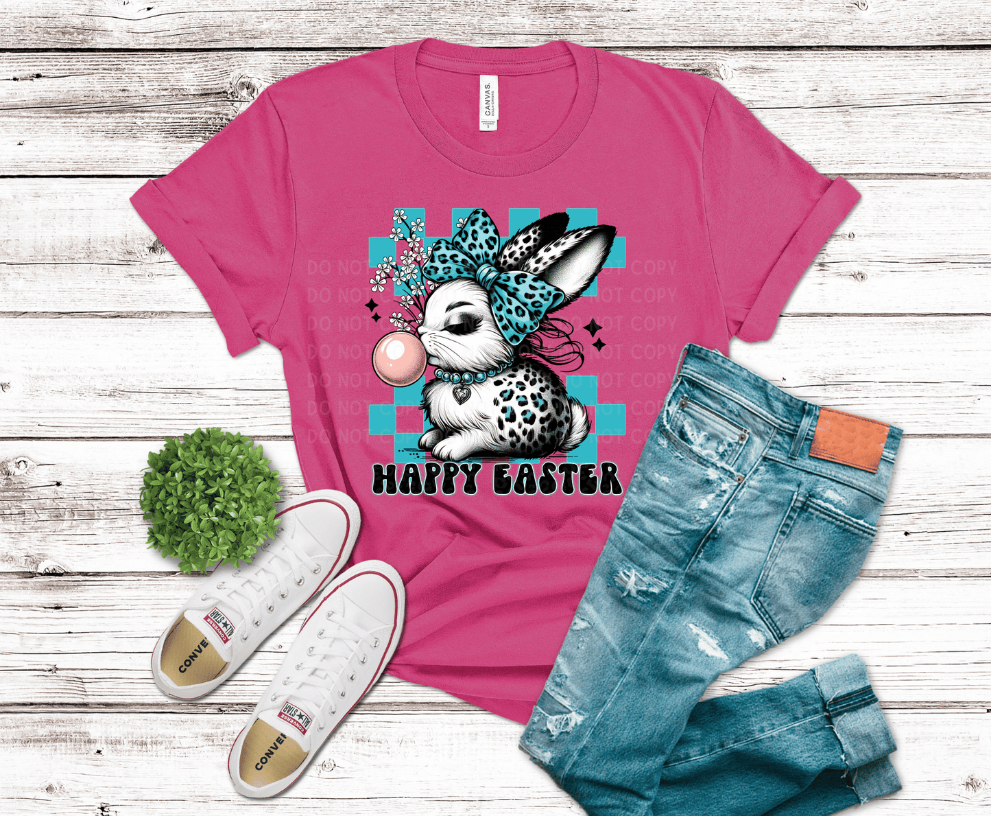 Easter Blue Bunny | DTF - Griffin Expressions
