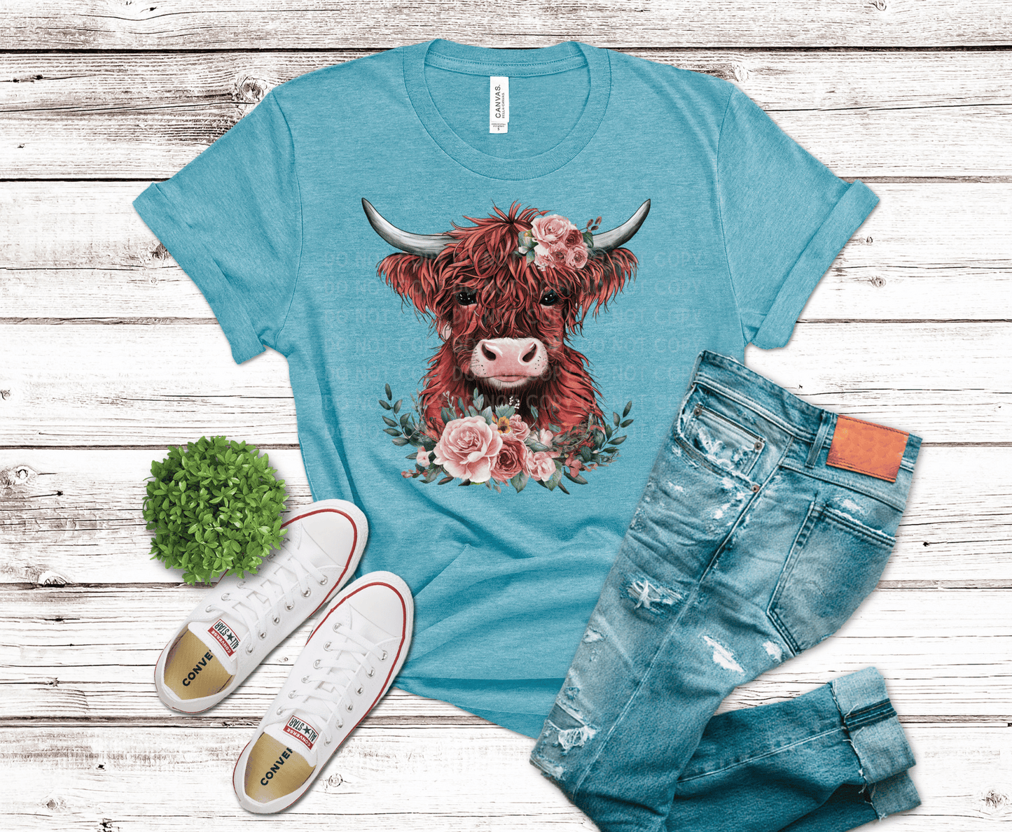 Floral Highland | DTF - Griffin Expressions