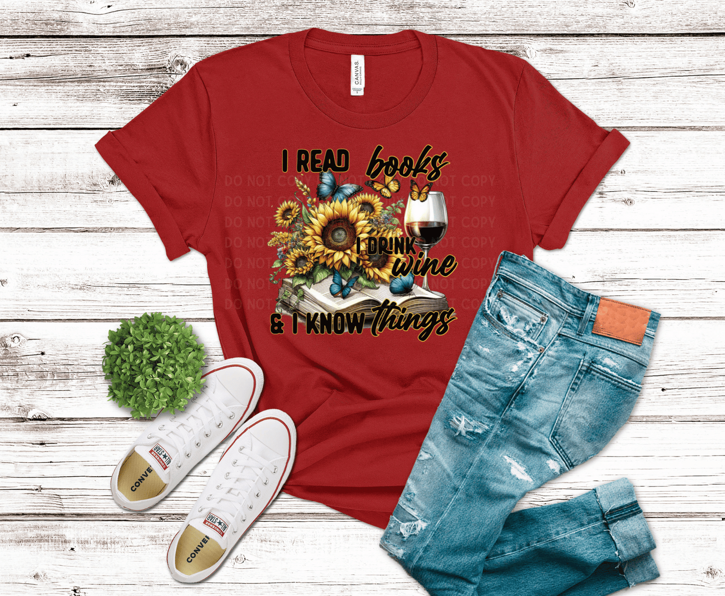 Books Wine Things | DTF - Griffin Expressions