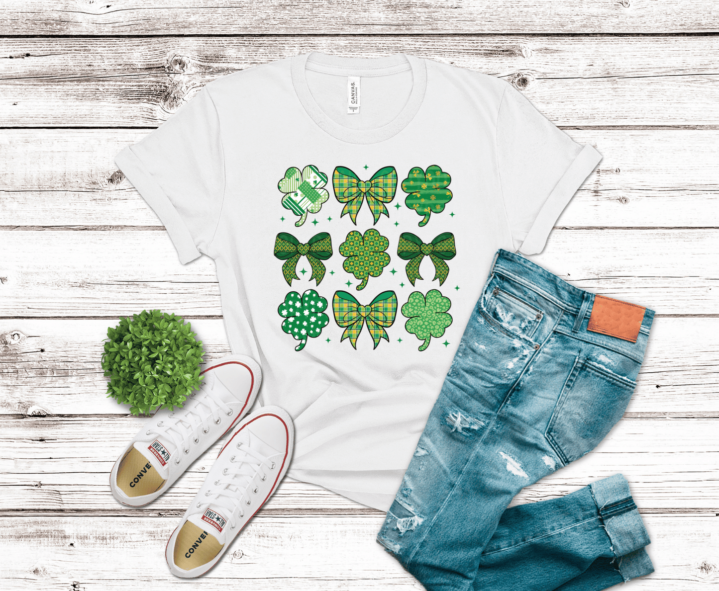 St. Patty Clovers | DTF - Griffin Expressions