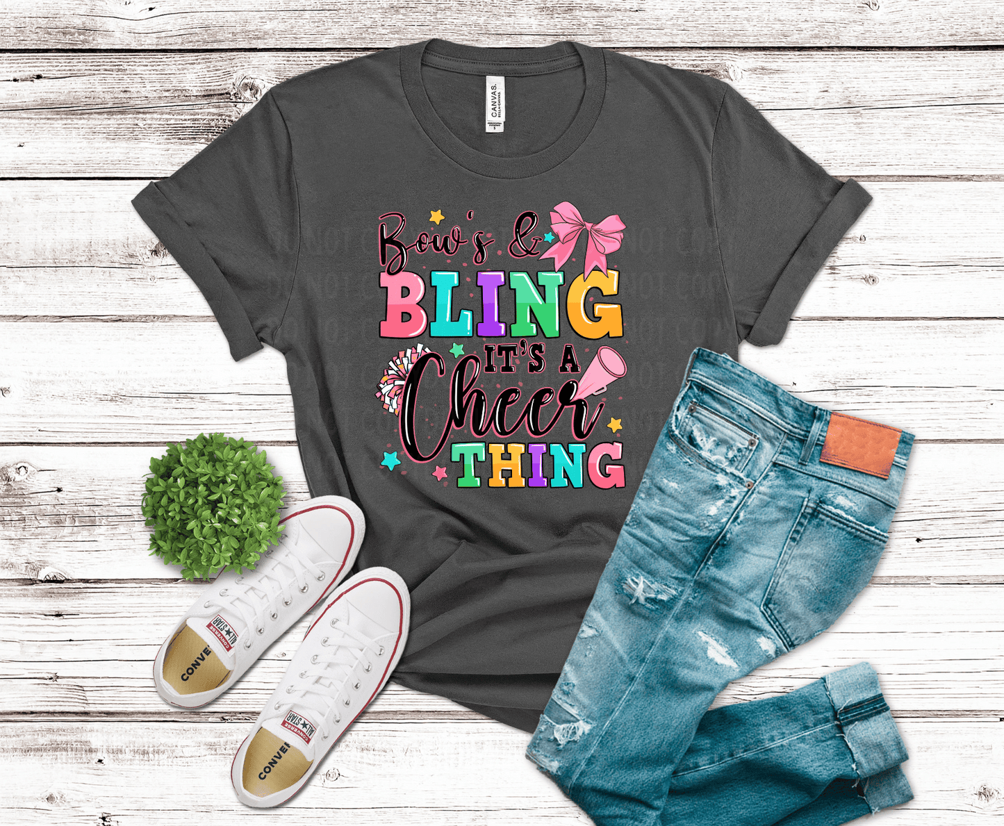 Cheerleading | Premade DTF Transfer Gang Sheet For Graphic Tees - Griffin Expressions