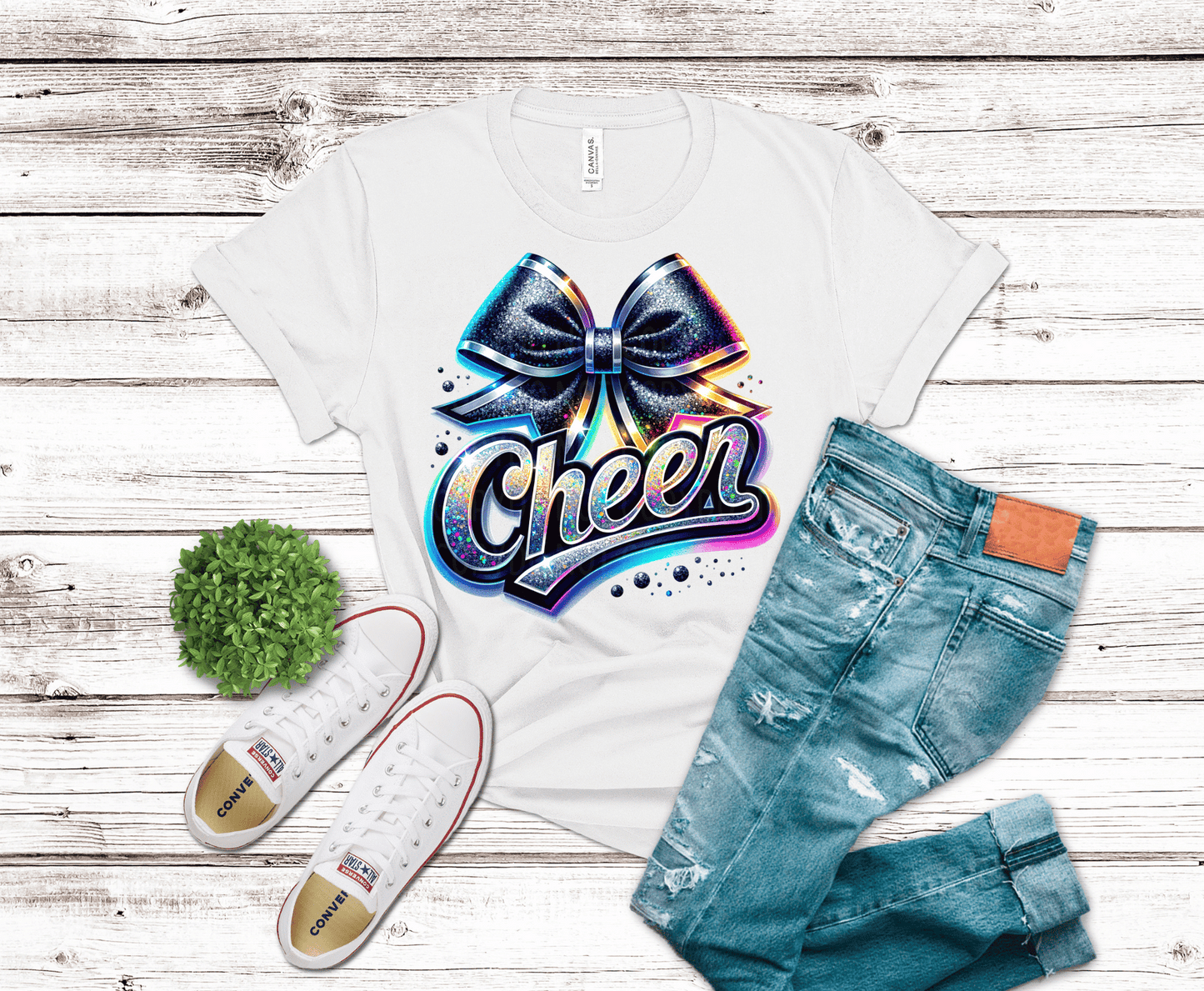 Cheerleading | Premade DTF Transfer Gang Sheet For Graphic Tees - Griffin Expressions