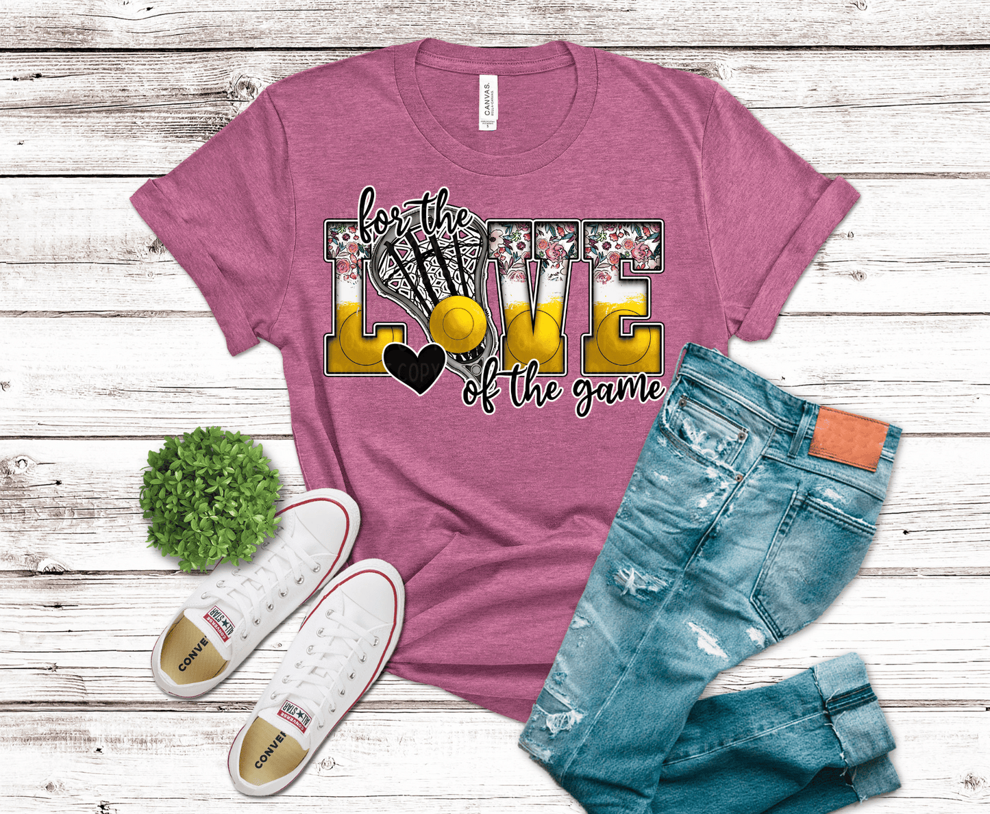 For The Love Of The Game Lacrosse | DTF - Griffin Expressions