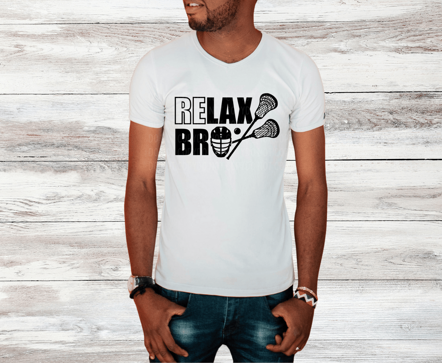 Lacrosse Relax Bro | DTF - Griffin Expressions