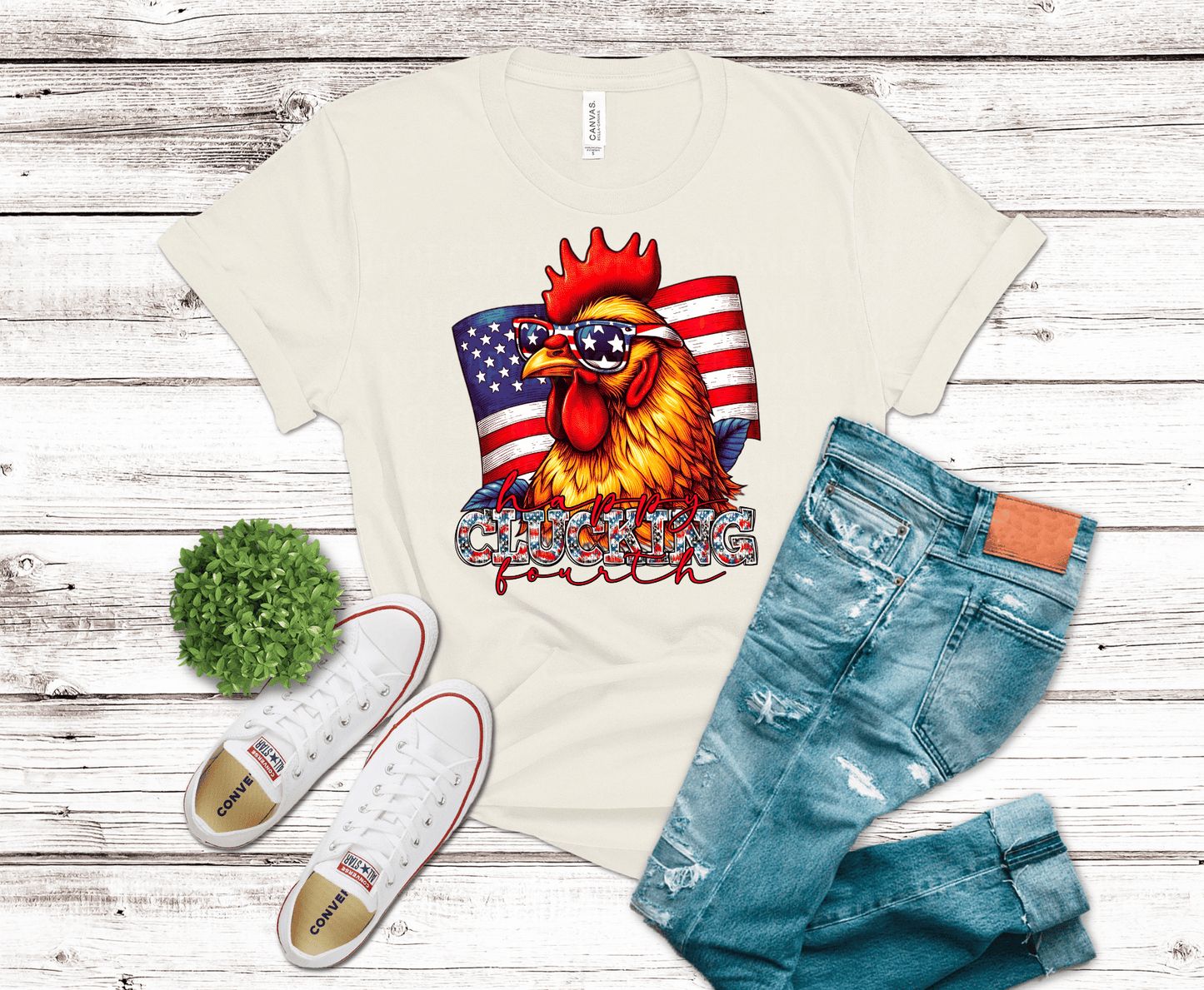 Happy Clucking Fourth | DTF - Griffin Expressions