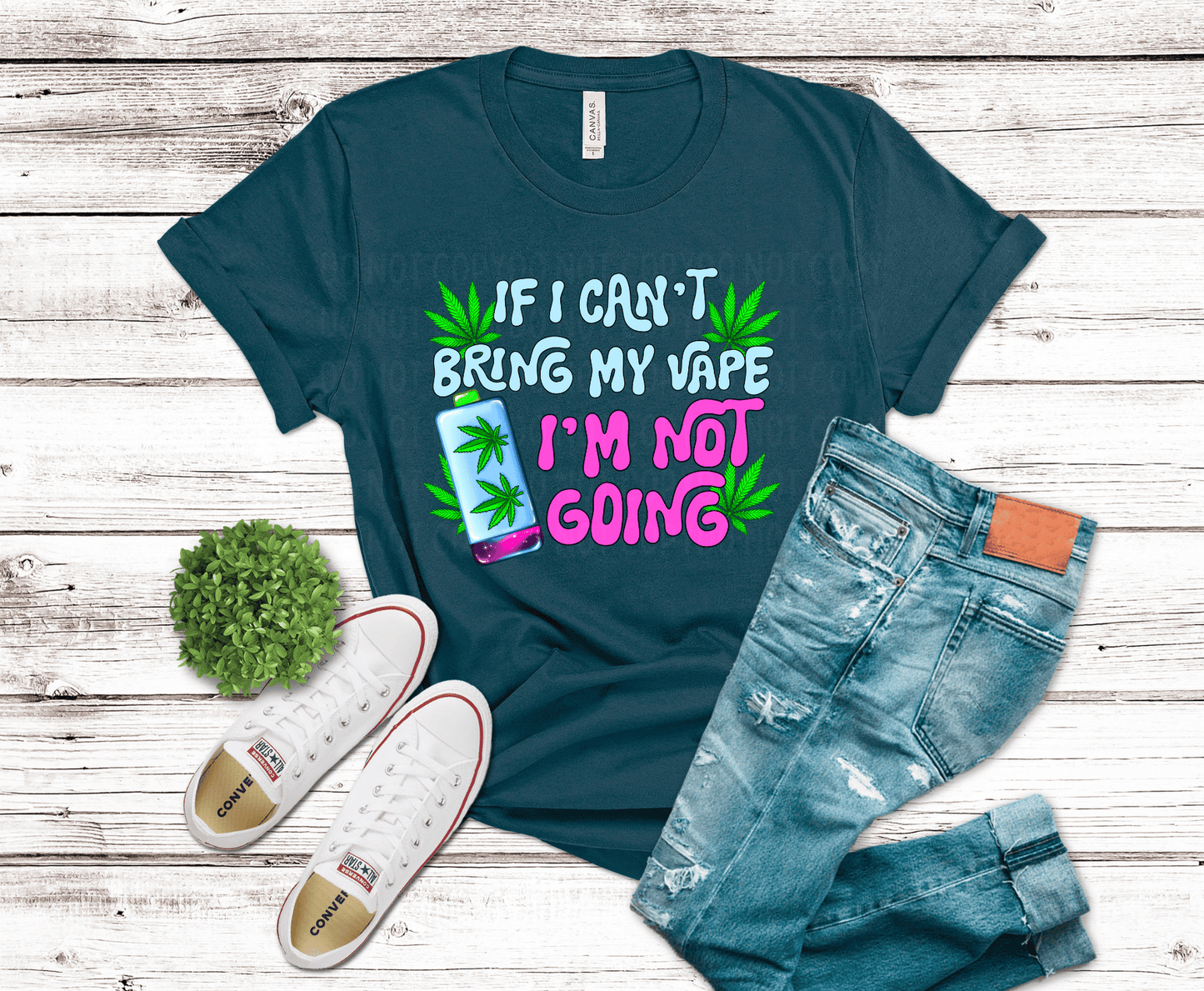 Because I Got High |Premade DTF Transfer Gang Sheet For Graphic Tees - Griffin Expressions