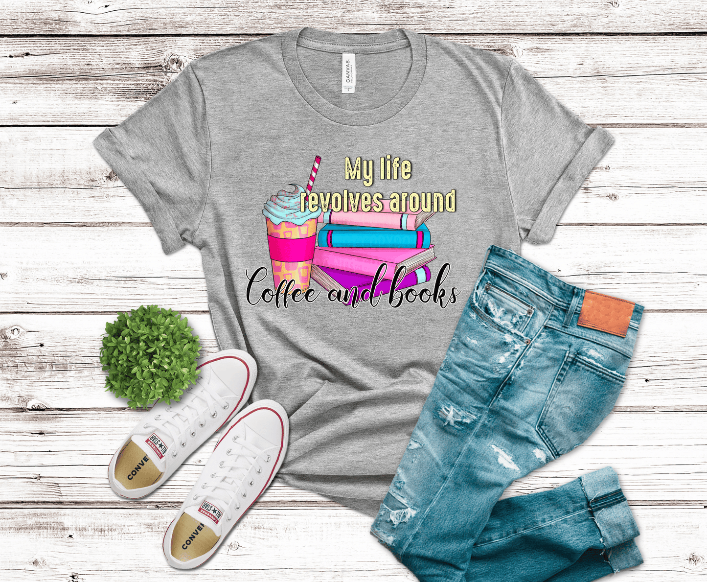 Just Keep Reading | Premade DTF Transfer Gang Sheet For Graphic Tees - Griffin Expressions