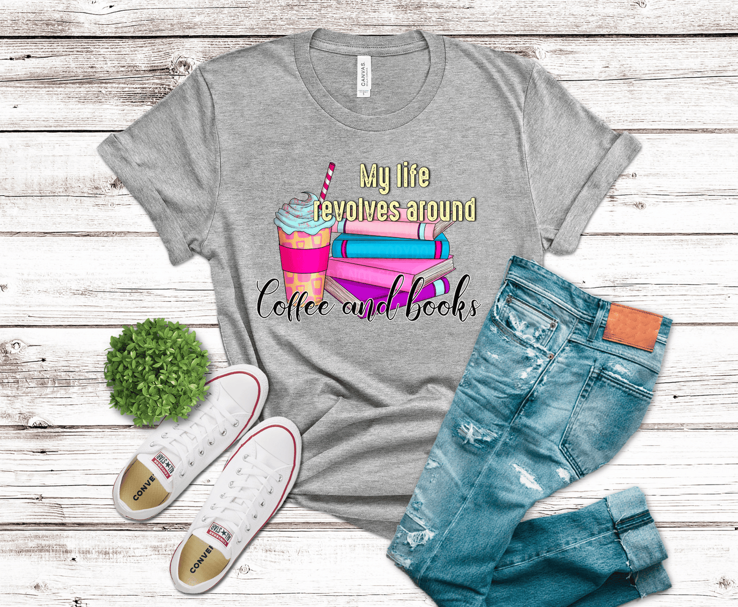 Coffee and Books | DTF - Griffin Expressions