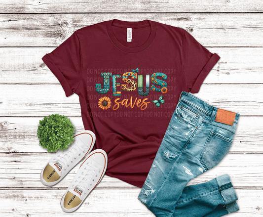 Jesus Saves | DTF - Griffin Expressions