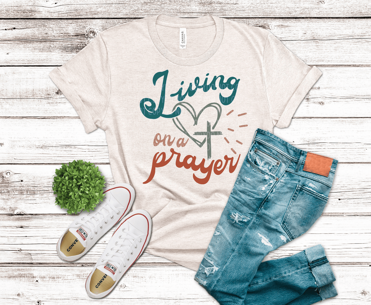 Living On A Prayer | DTF - Griffin Expressions