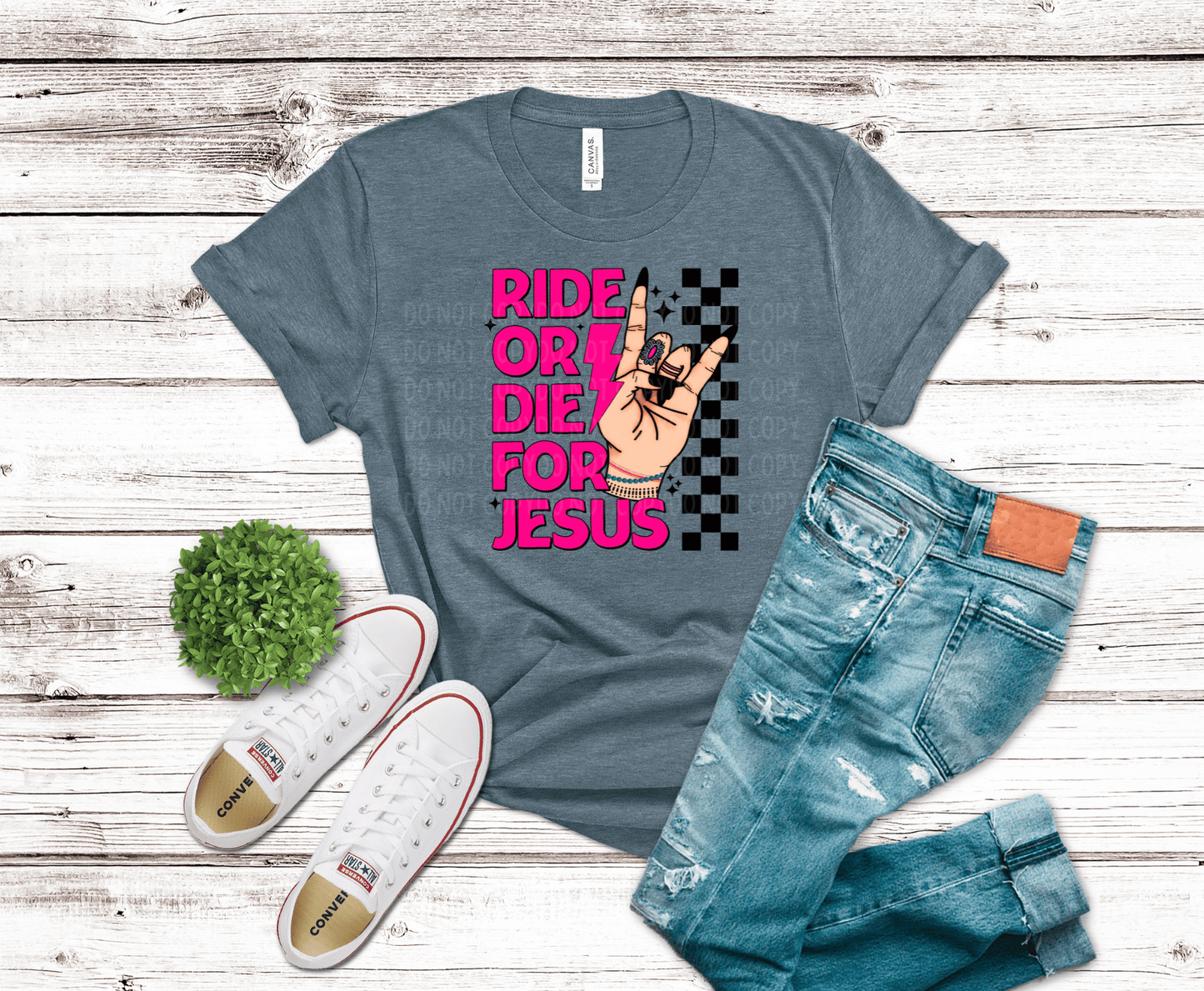 Ride Or Die For Jesus | DTF - Griffin Expressions