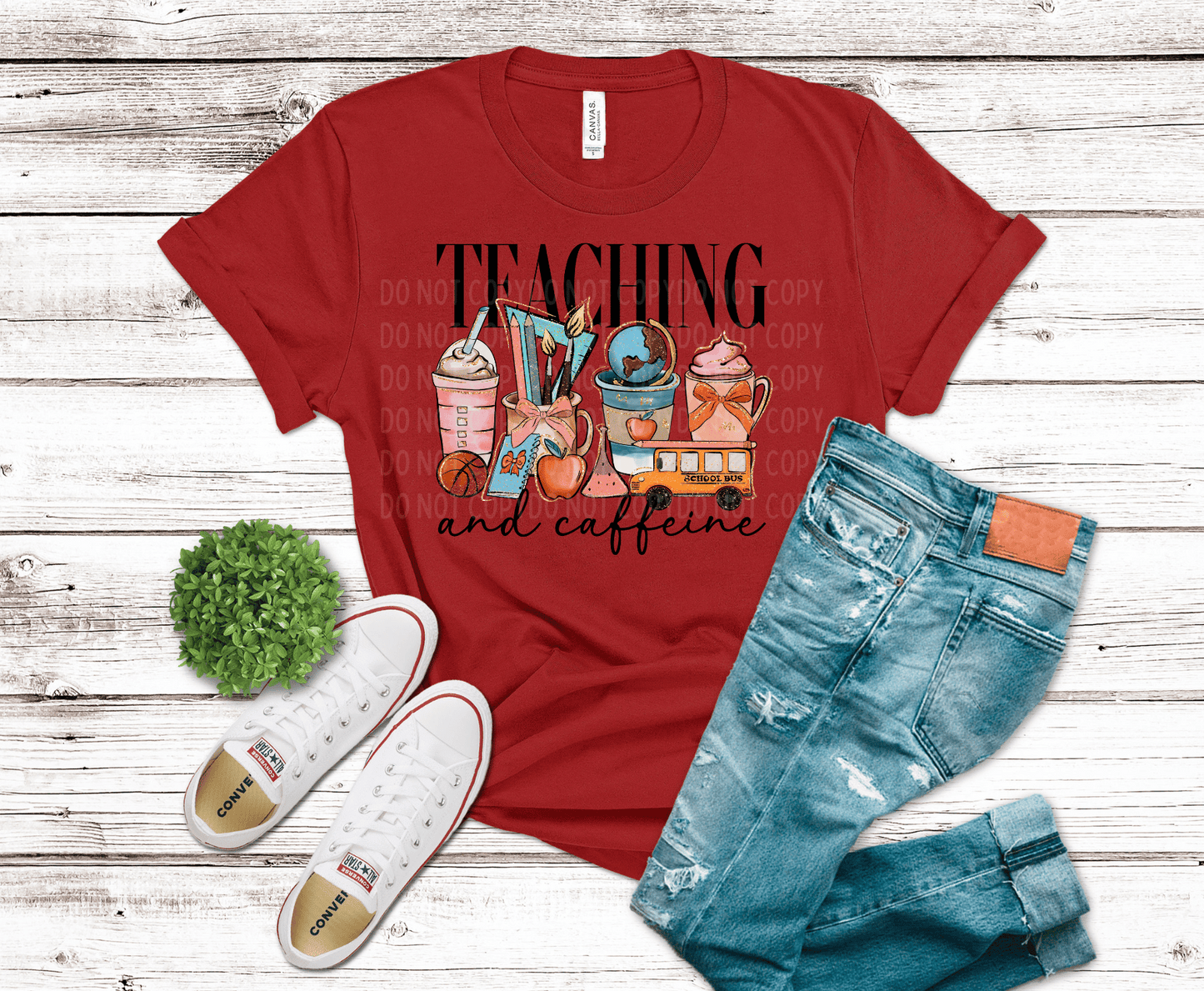 Teaching & Caffeine | DTF - Griffin Expressions