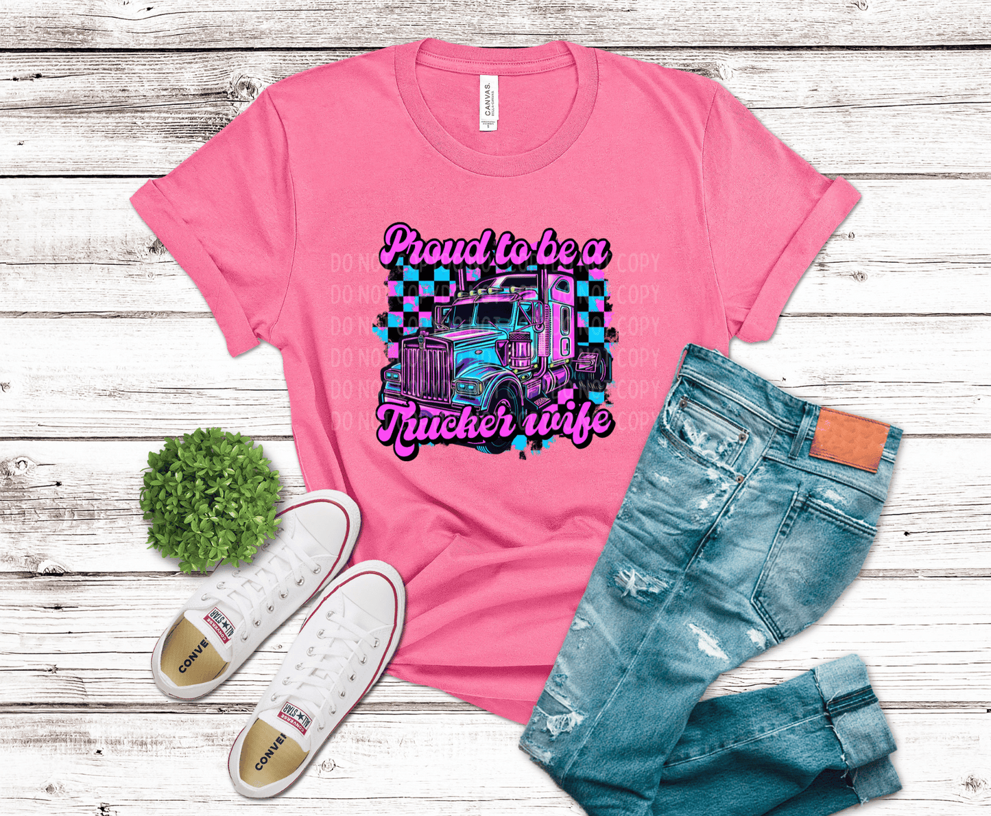 Trucker Wife | DTF - Griffin Expressions