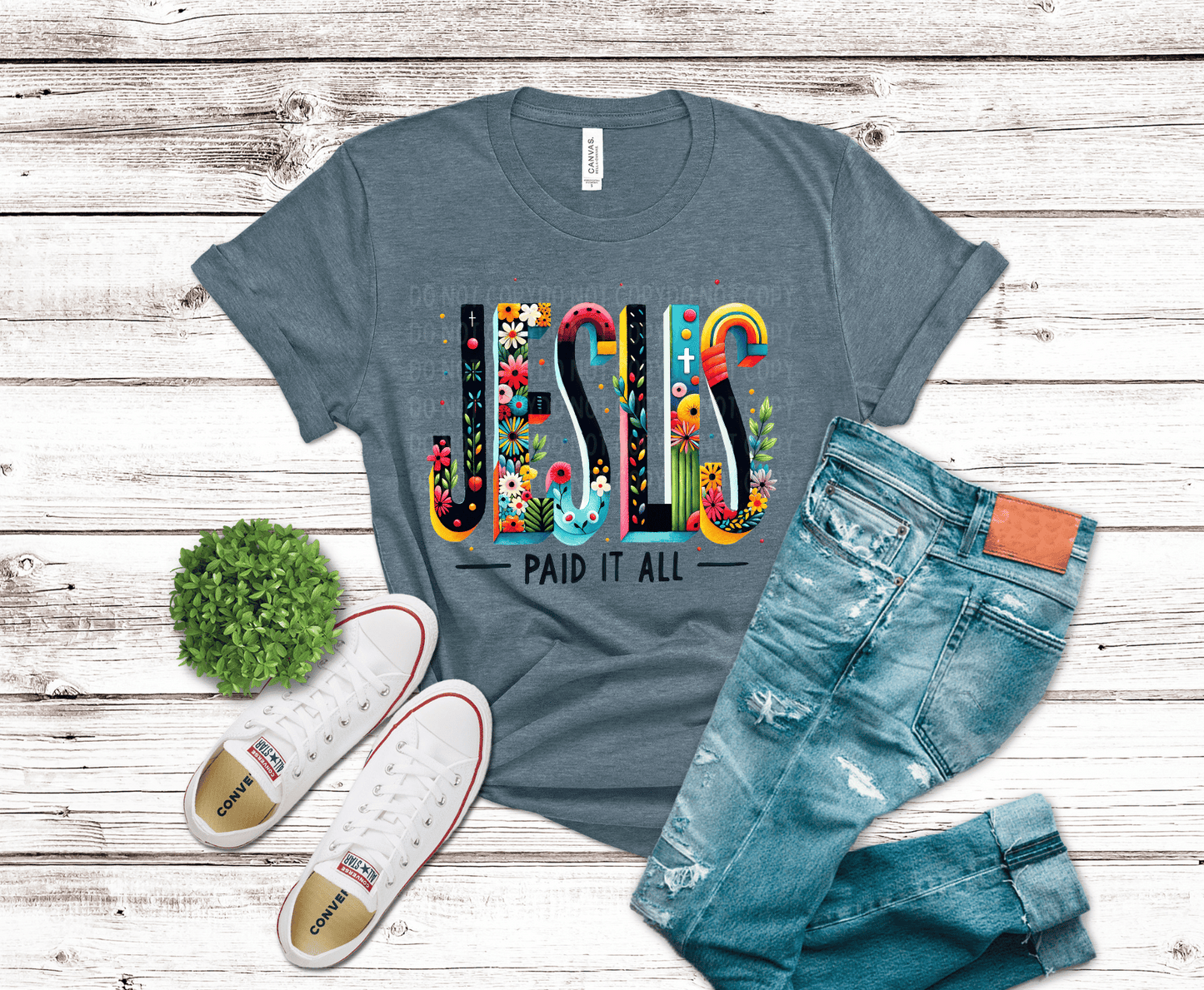 Colorful Jesus | DTF - Griffin Expressions