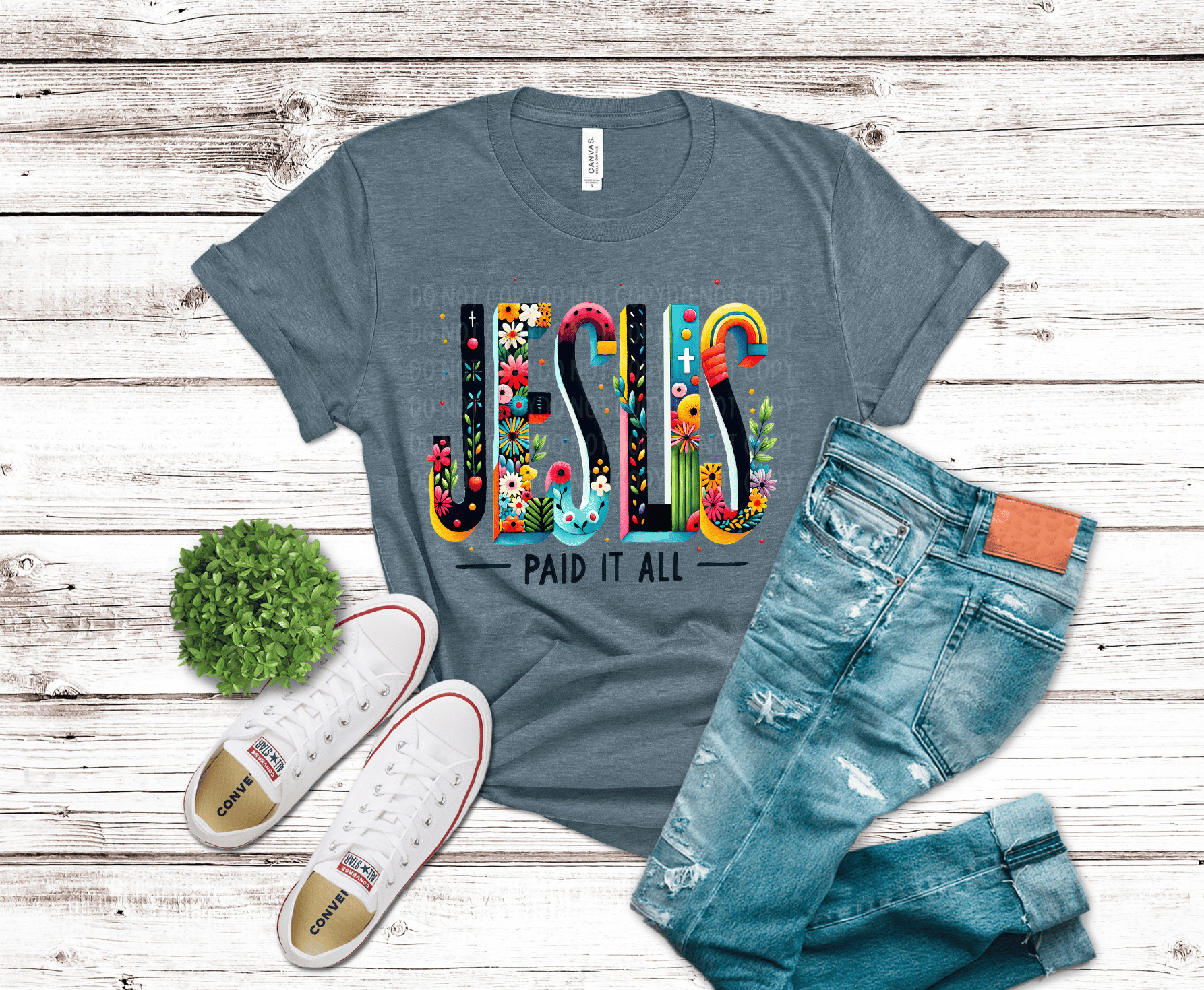 Colorful Jesus | DTF - Griffin Expressions