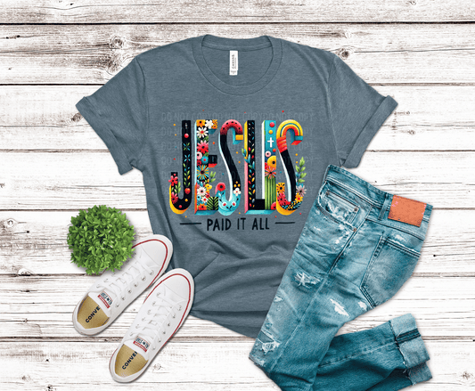 Colorful Jesus | DTF - Griffin Expressions