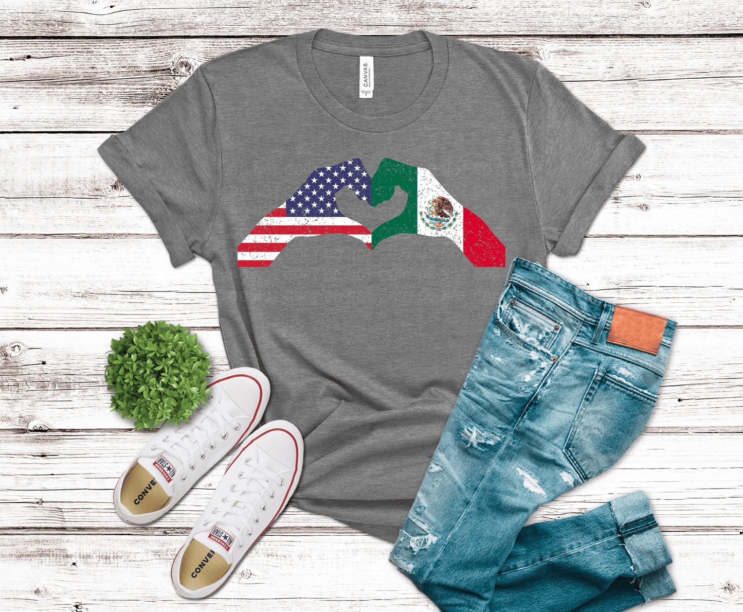 Mexican American Heart | DTF - Griffin Expressions