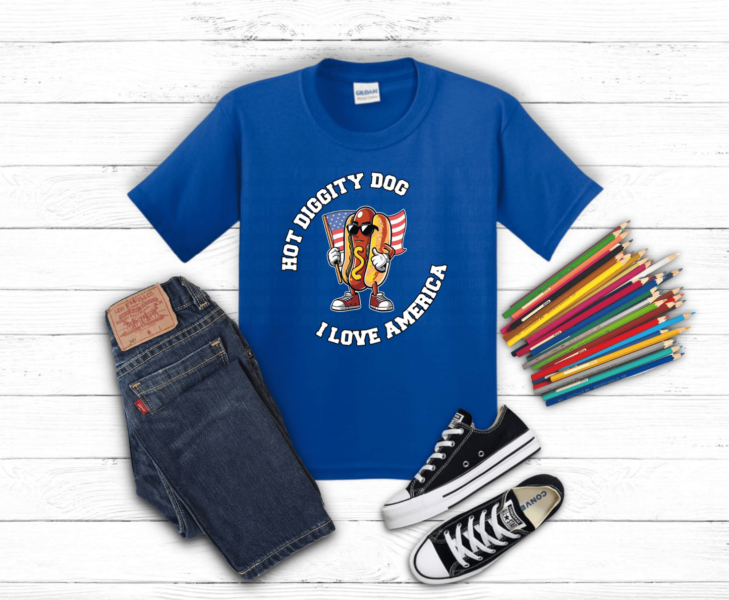 Hot Diggity Dog | DTF Heat Transfer