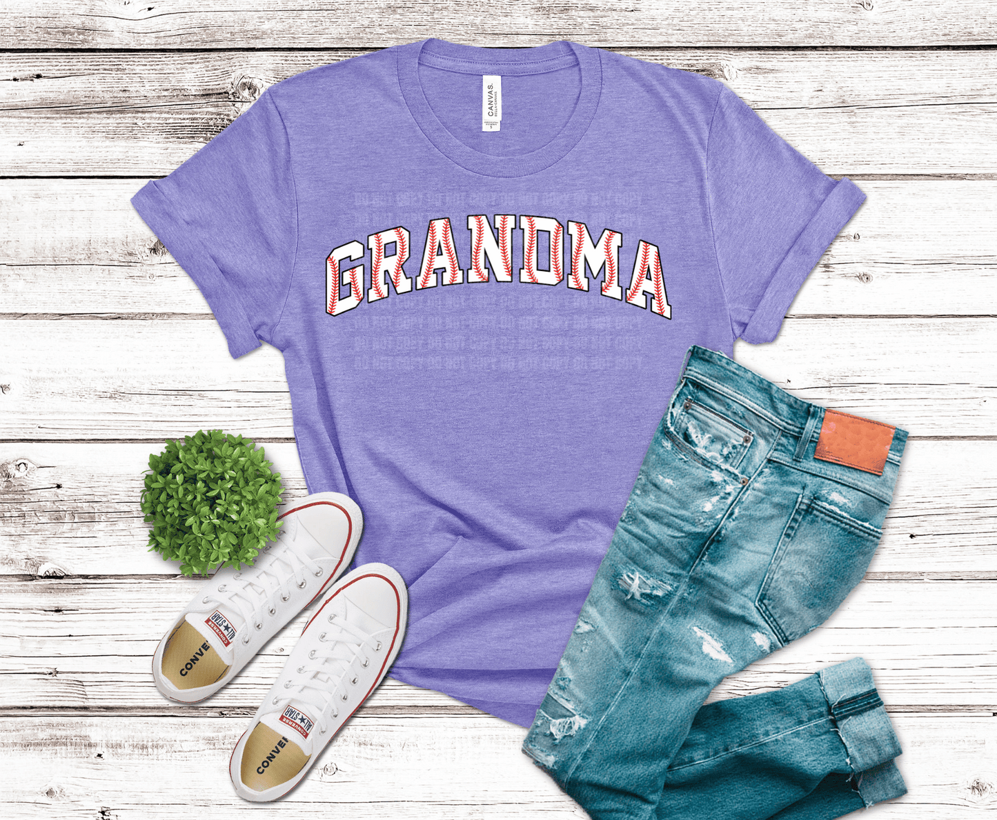 Baseball Grandma | DTF Heat Transfer - Griffin Expressions