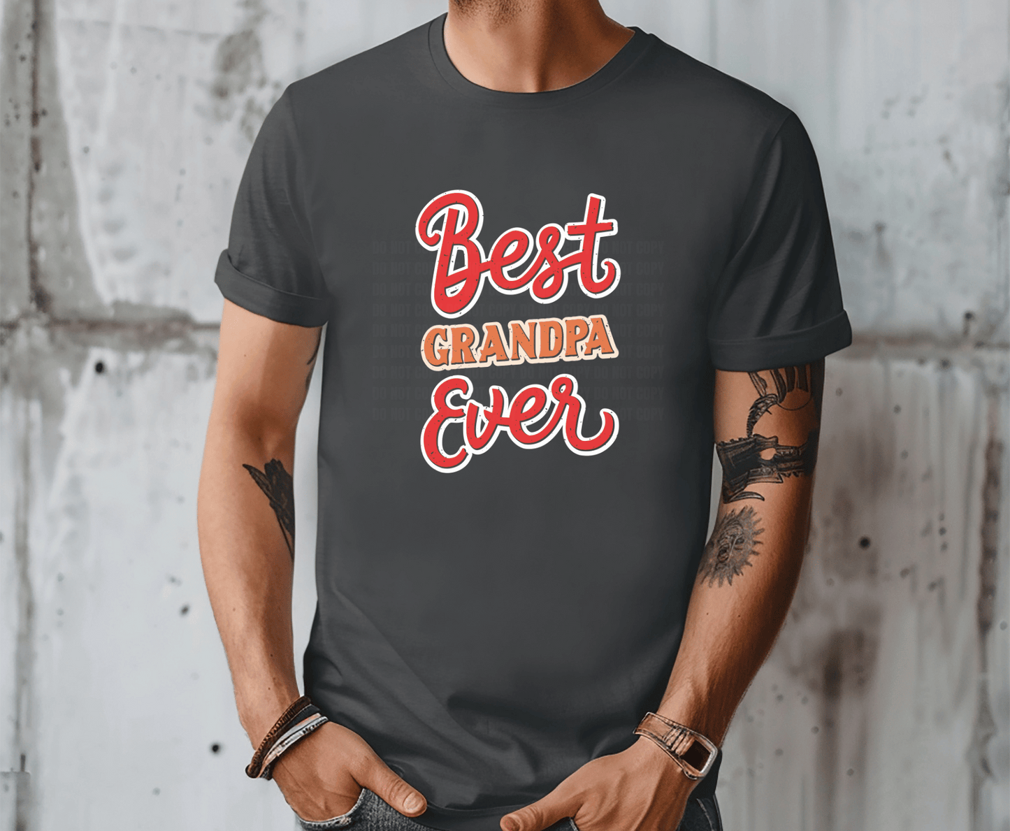 Best Grandpa Ever | DTF - Griffin Expressions