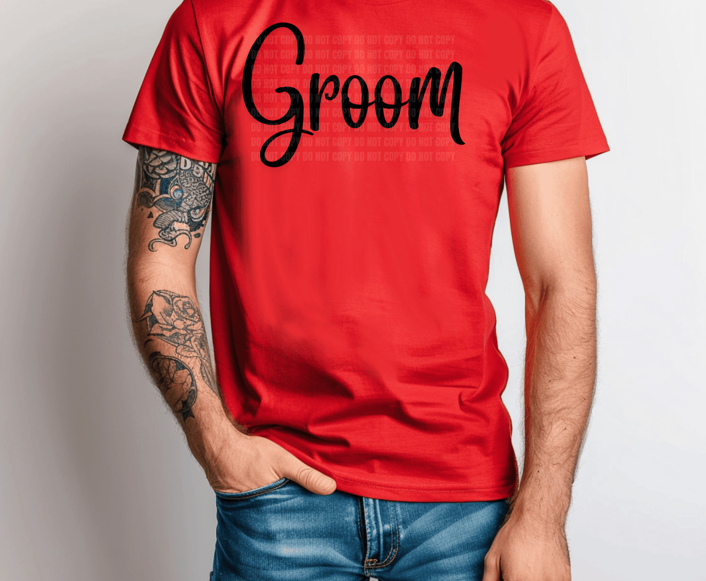 Groom | DTF Heat Transfer - Griffin Expressions