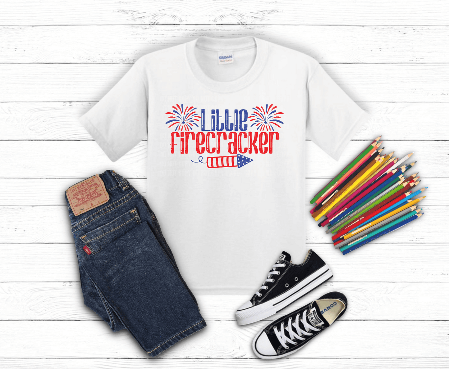 Little Firecracker | DTF Heat Transfer - Griffin Expressions