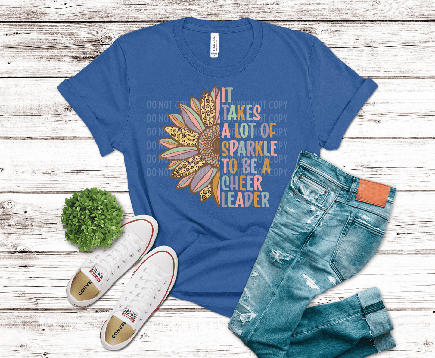 It Takes Sparkle To Cheer | DTF - Griffin Expressions