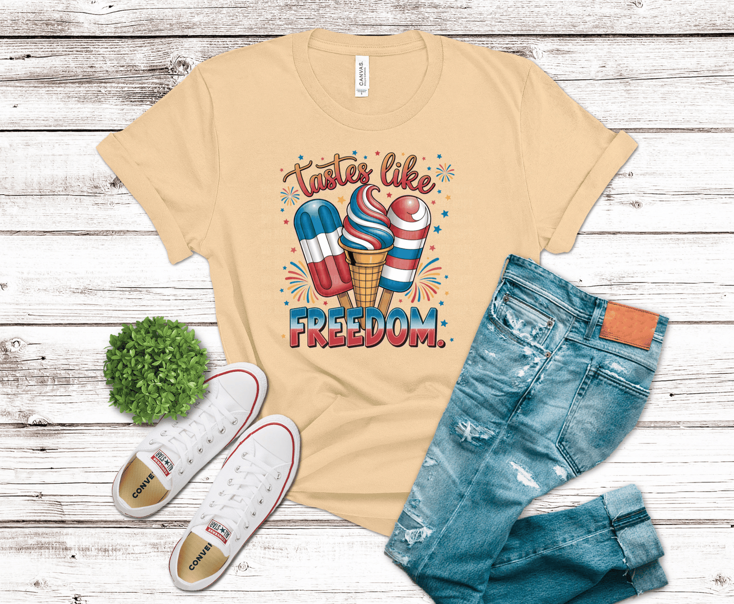 Tastes Like Freedom | DTF Heat Transfer - Griffin Expressions
