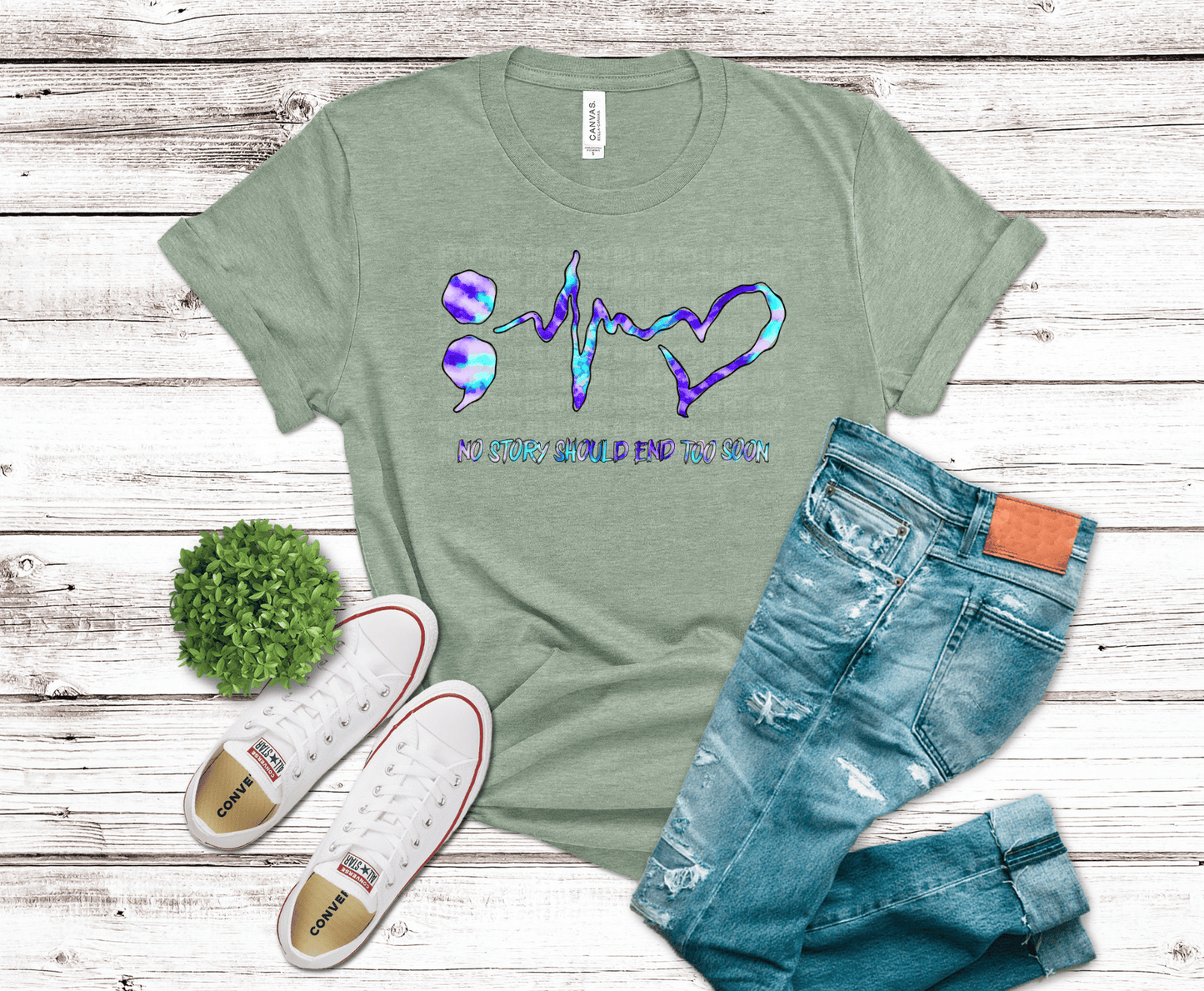 No Story Should End | DTF Heat Transfer - Griffin Expressions
