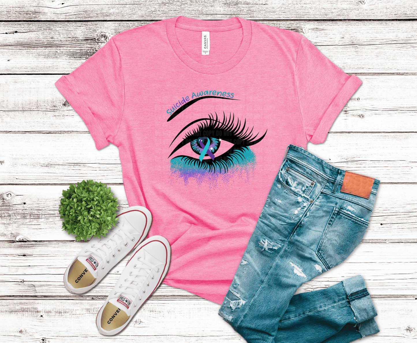 Awareness Eye | DTF Heat Transfer - Griffin Expressions