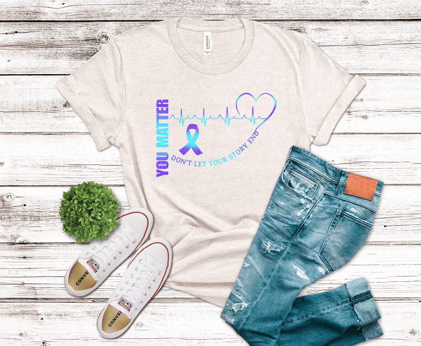 Don't Let Your Story End | DTF Heat Transfer - Griffin Expressions