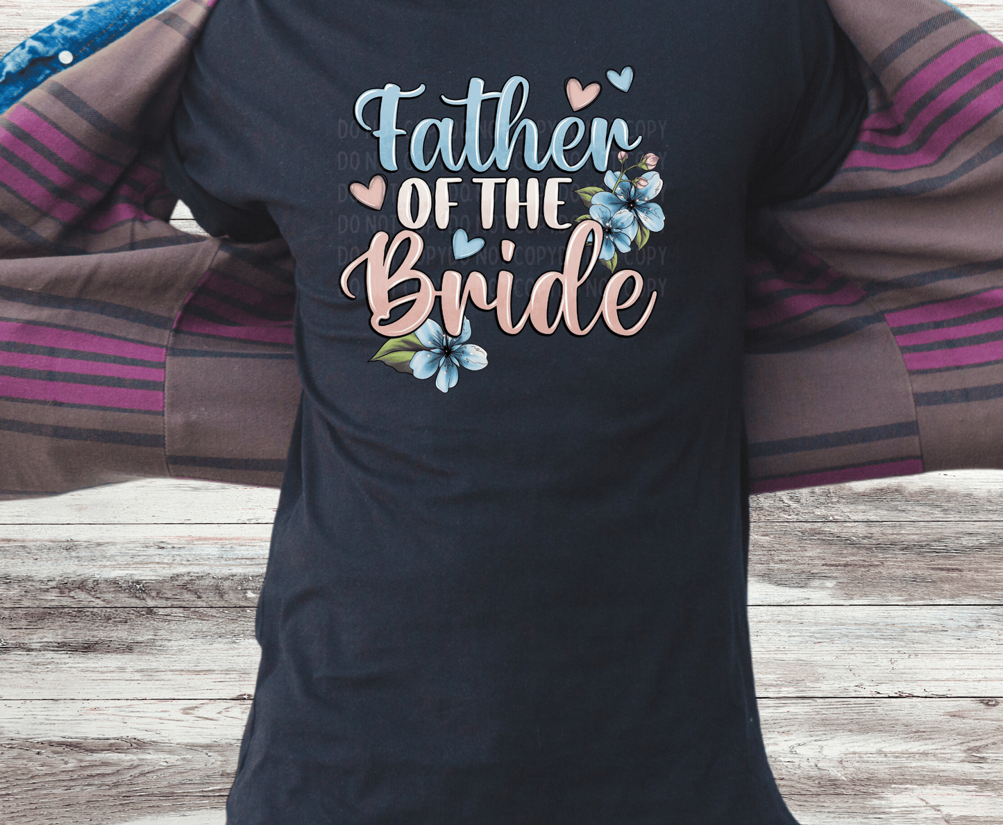 Father Of Bride | DTF Heat Transfer - Griffin Expressions